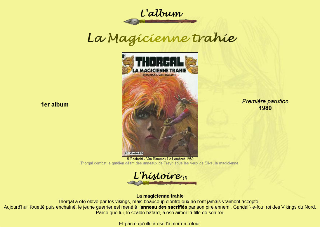 Thorgal en ligne, depuis 25 ans