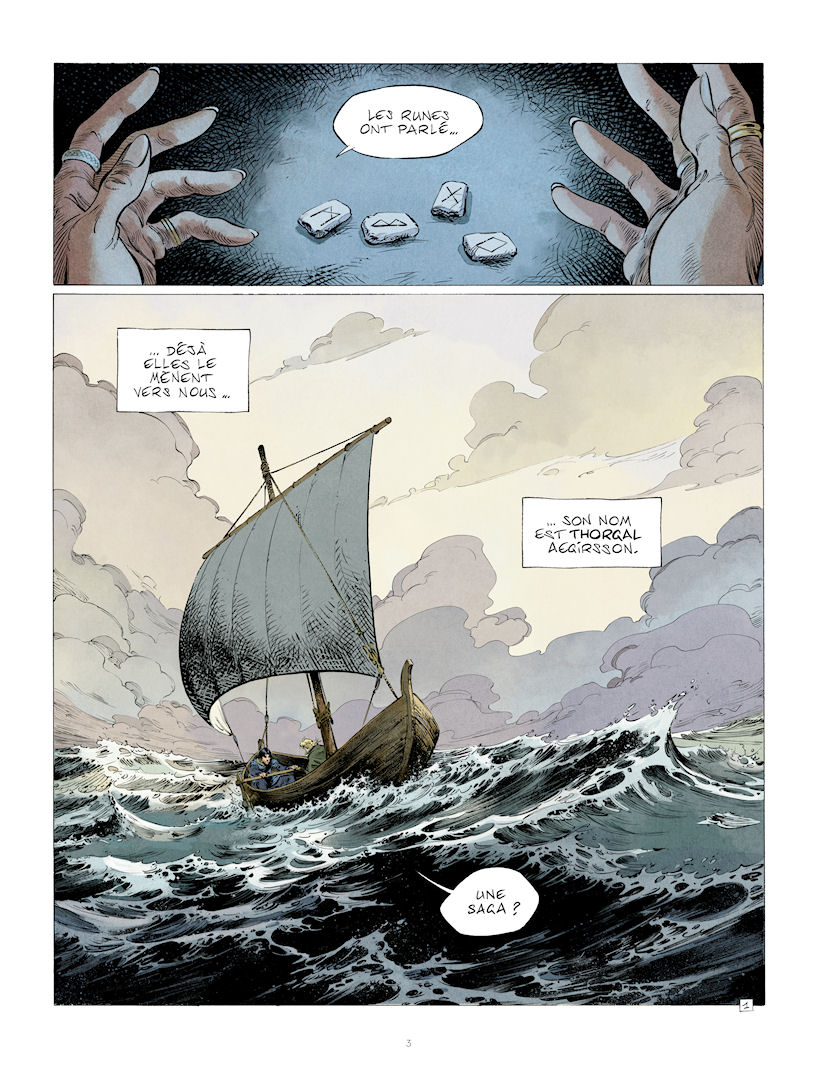 De givre et de feu - Planches